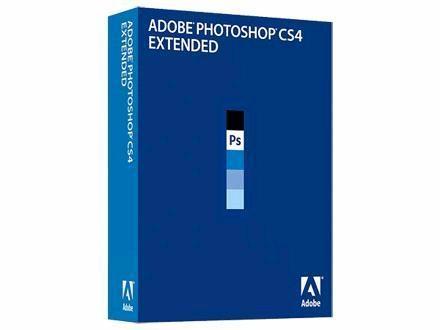 Adpbe photoshop cs4 extended retail box