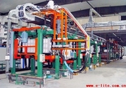 Linear Layout 20 Fixtures  Cabinet Foaming Line