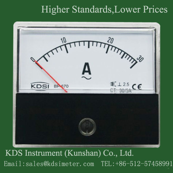 panel meter high quality ammeter