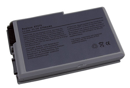 BATTERY FOR DELL D520 D600 D610
