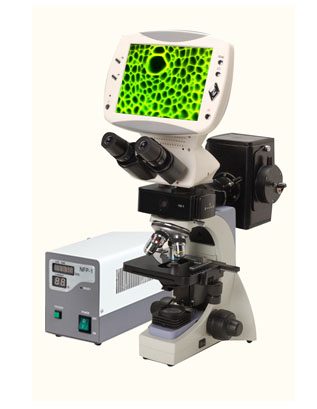 Digital LCD fluorescence microscope DMS-653