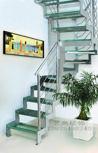 Steel Glass Staircase