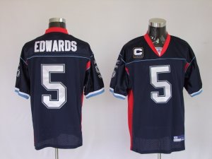 Buffalo Bills #5 edwards Black NFL Jersey