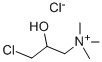 3-Chloro-2-hydroxypropyltrimethyl ammonium chloride3327-22-8
