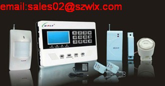 Wireless GSM Alarm System with LCD keypad CE
