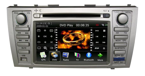 dvd player for toyota camry with gps #5