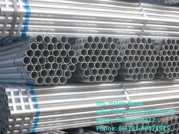 Galvanized Scaffolding steel tubes/pipes
