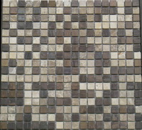 copper mix stone mosaic