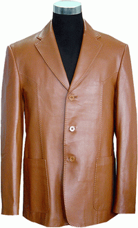 Leather Blazer For Men