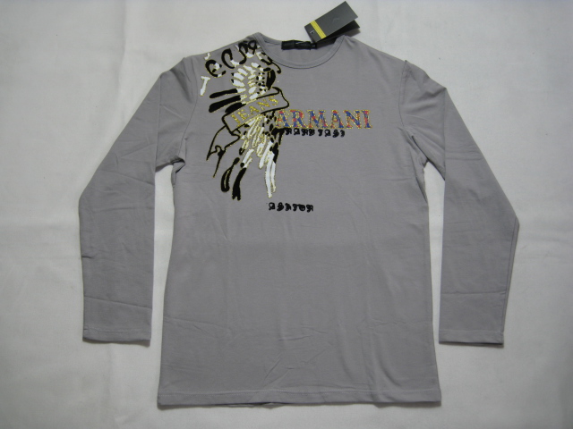 New style Armani long sleeve T-shirts