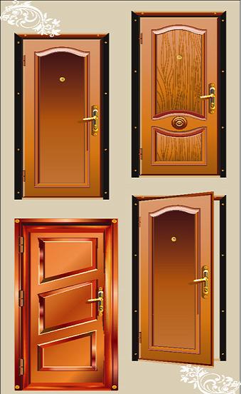 Decorative Wood Door