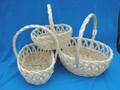 wood basket,willow basket