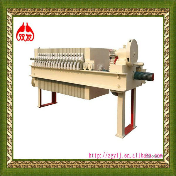 stainless oil mechanical filter press system