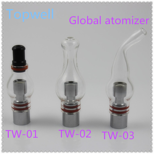 2014 Topwell glass globe dry herb atomizer