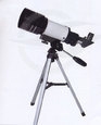 Refracting astronomic telescope