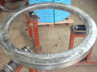 Cross roller slewing ring bearing