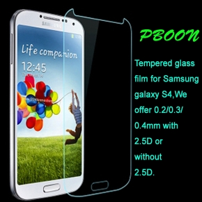 Samsung galaxy S4 screen protector with tempered glass film