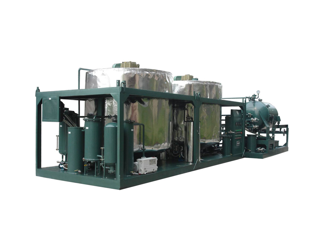Mature technology waste oil recycling oil purifier Plant