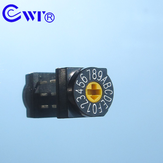 16 position rotary dip switch,DIL switch,toggle switch
