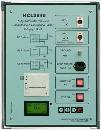 HCL2840 .Automatic 12kV Capacitance & Dissipation Factor Tes