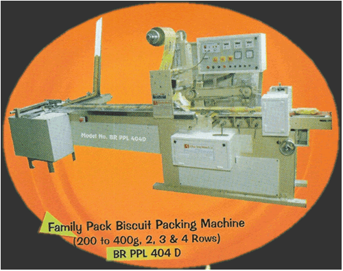 family pack biscuit & rusks packing machines