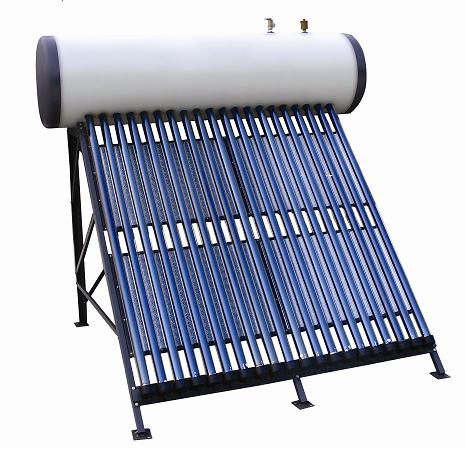 Pressurized Solar Water Heater with heat pipe