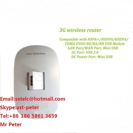 3G Mobile Wifi Wireless SiM Slot Network Router
