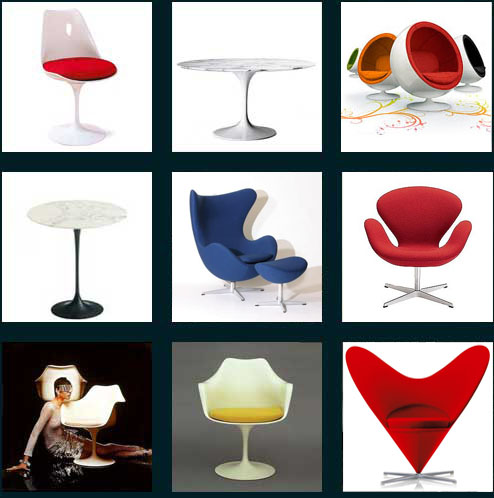 modern classic designer furniture egg swan ball tulip chair