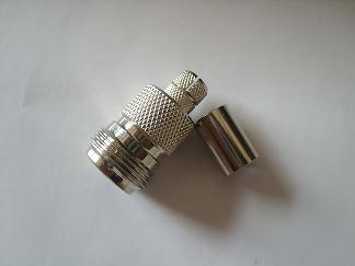 N FEMALE CONNECTOR SUIT FOR LMR 400CABLE crimp
