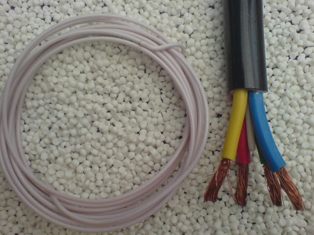 Low-smoke no(low)-halogen flame retardatory cable