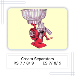 Cream Seperaters