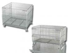Metal wire containers for storage in home, shops or industri