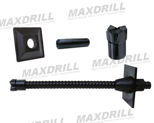MAXDRILL Self-drilling rock bolt accessories