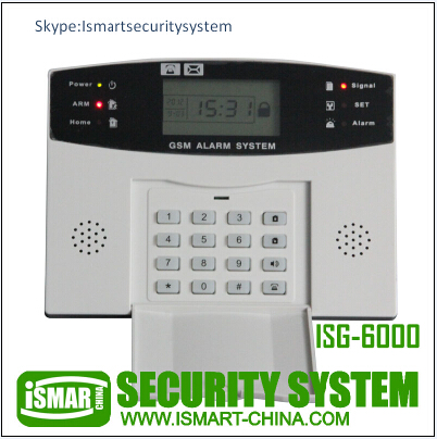 Wireless intelligent burglar alarm system