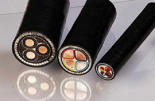 PVC  insulated and sheath  electric cable
