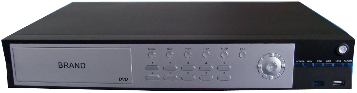 H.264 8ch Full Realtime 1.5U Case Standalone DVR