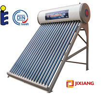 Integrated pressurized solar water heater