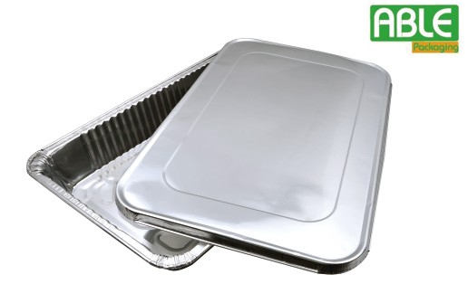 aluminium foil container and lid