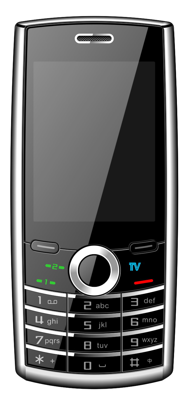 Dual SIM Card TV Mobile Phone