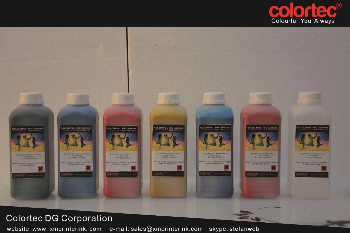 Colortec eco solvent ink for epson dx5 dx7