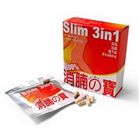 3 in 1 Slim M18 Slim Abdomen Formula 90 Capsules(Red)