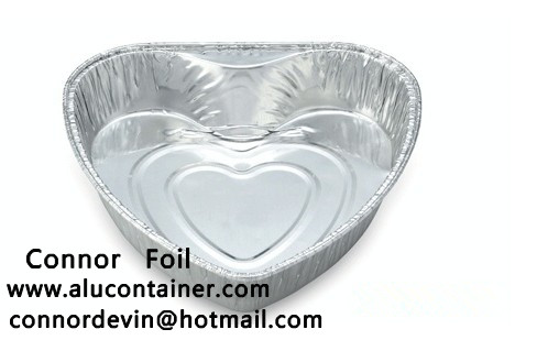 household aluminum foil container for food wrapping
