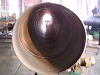 Transport usage spiral welded pipe