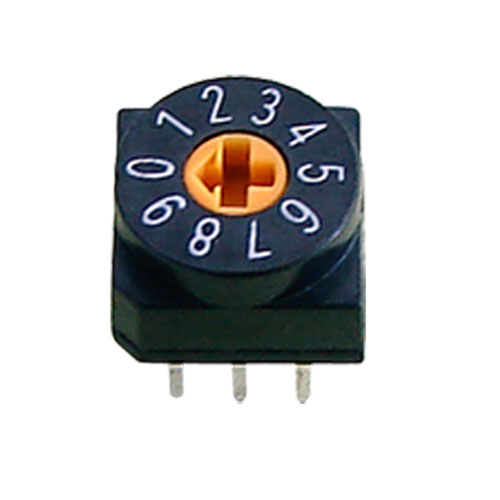 10 position rotary dip switch