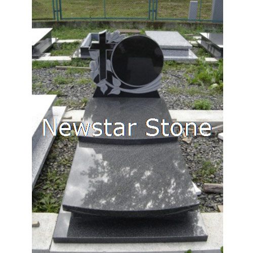 western style tombstone, European style headstones, American