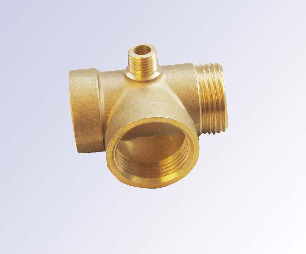 Copper fitting and copper pipe fitting-4 way