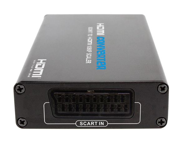 Scart to HDMI Converter with Scaler and 3D Technology