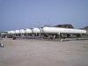 LPG gas storage tank