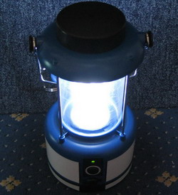 solar camping lamp