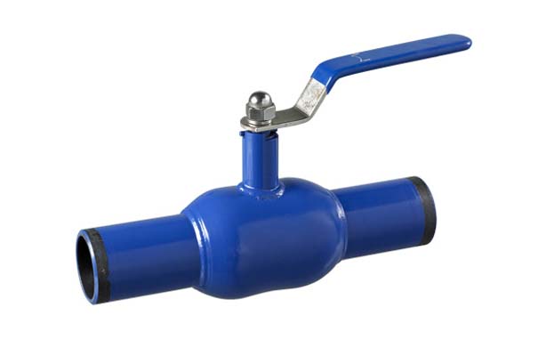 Gas fully welded ball valve